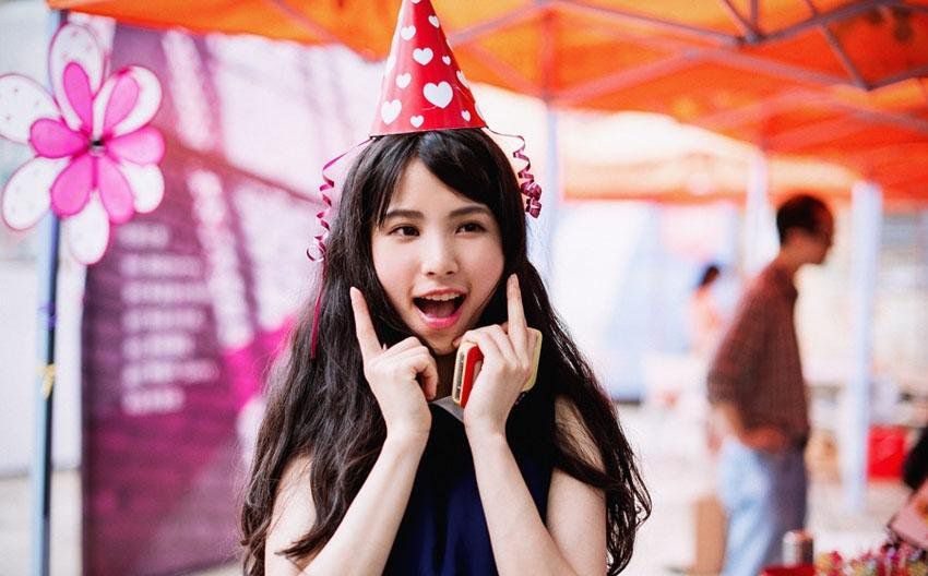 欢乐萌妹子清新写真拍摄