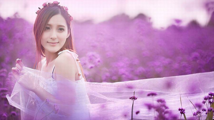 普罗旺斯邂逅混血清纯可爱小美女