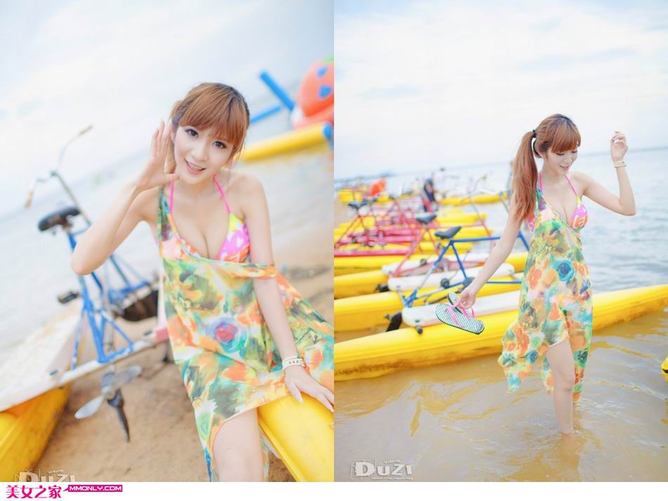 海边比基尼美眉高清诱惑写真