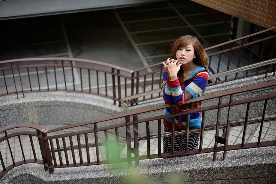 邻家女孩可爱清纯街拍图集