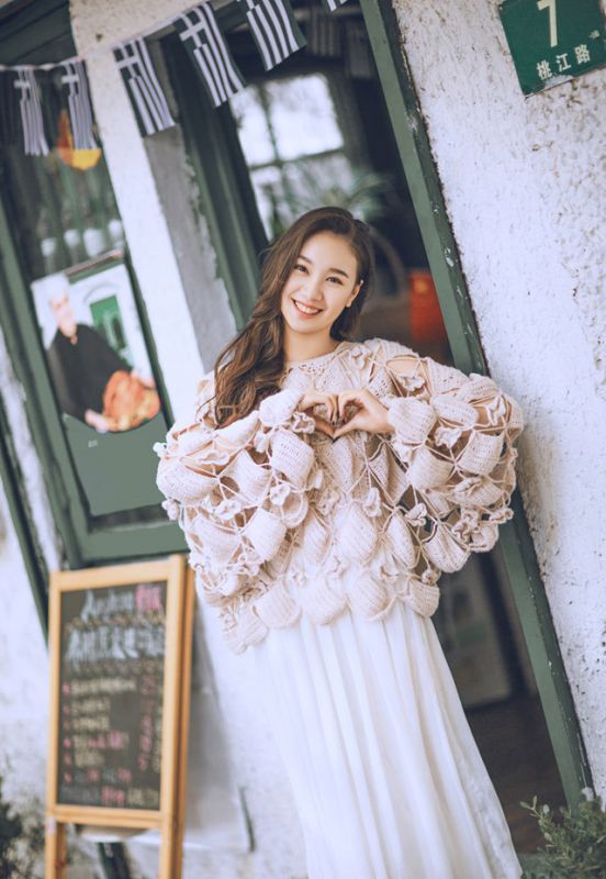 程砚秋清新文艺范唯美写真