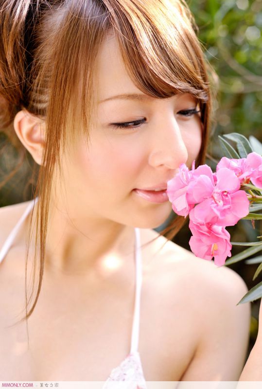 性感内衣美女小清新户外写真