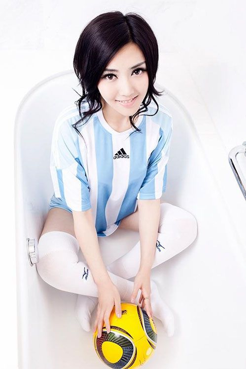 性感丝袜足球宝贝私房诱人写真