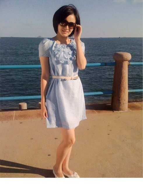 江铠同甜美生活自拍照