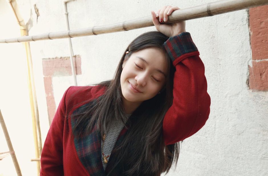 素颜美女张雪迎清纯迷人外拍