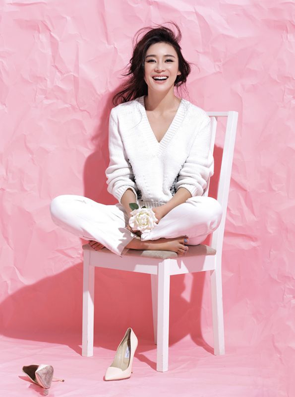 袁姗姗清纯甜美迷人高清写真