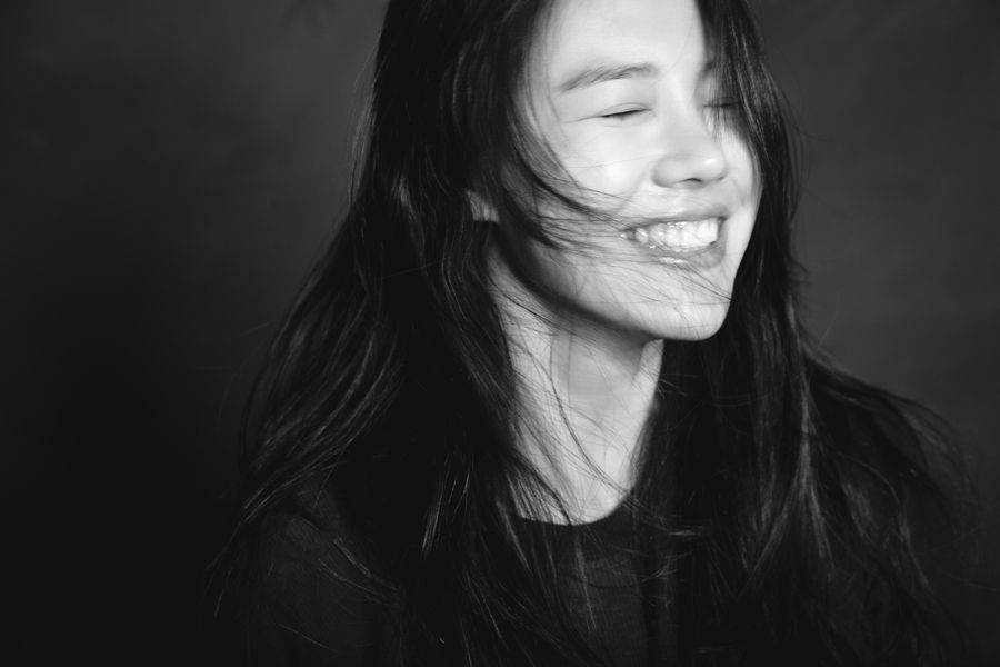 马思纯黑白青春高清写真