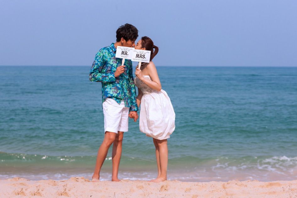 伊能静唯美浪漫婚纱高清写真