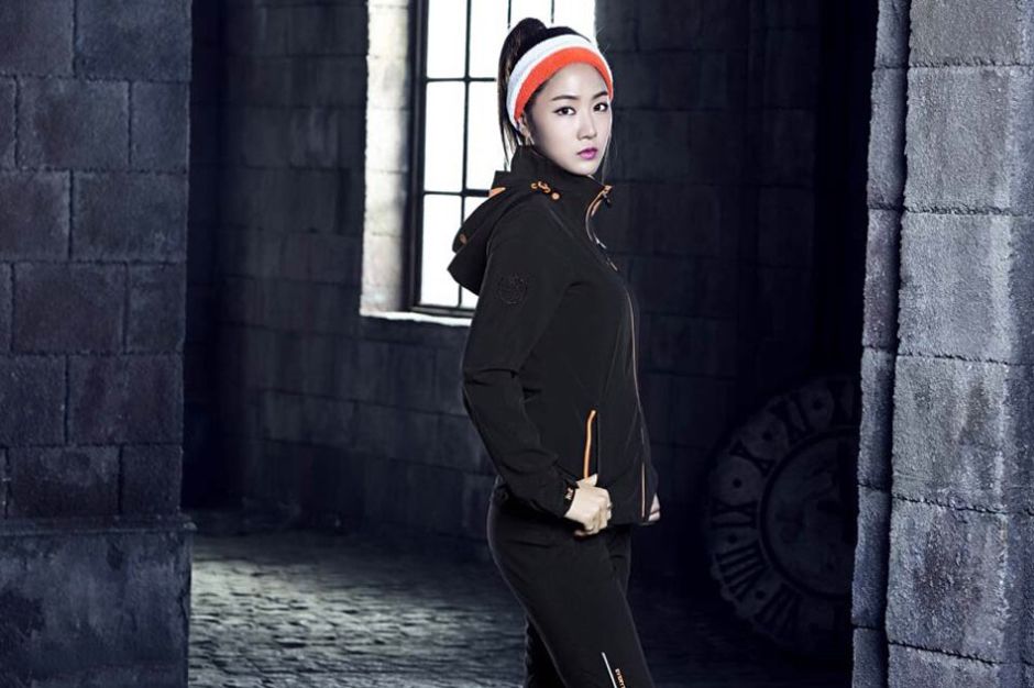 韩国美女孝琳和昭宥运动风时尚高清写真