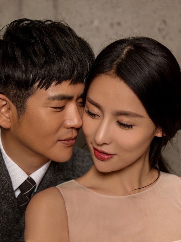 贾青张晓龙时尚情侣高清写真