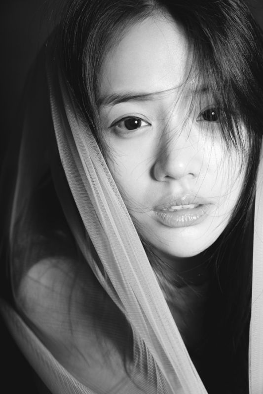 马思纯黑白青春高清写真