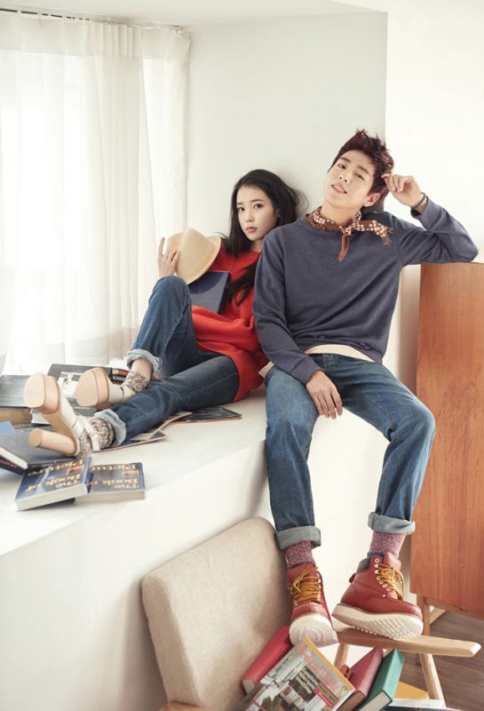 韩国明星李智恩李t雨情侣写真大片