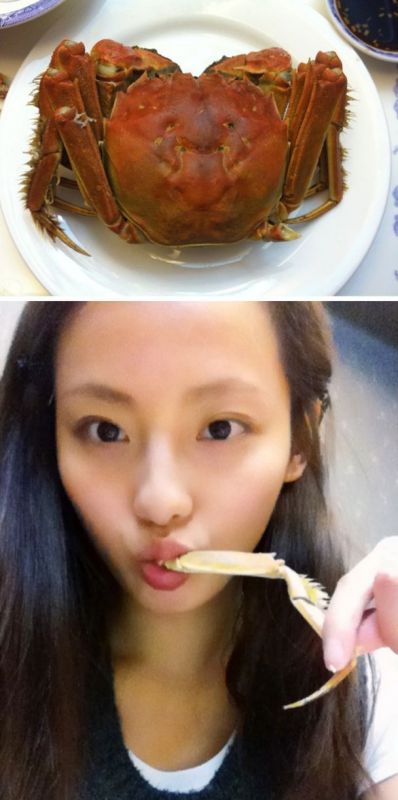清纯美女张嘉倪自拍生活照