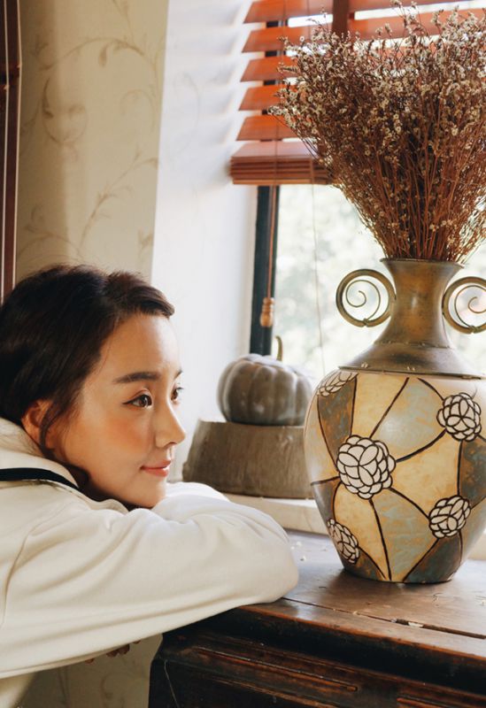 刘美人甜美清新迷人写真