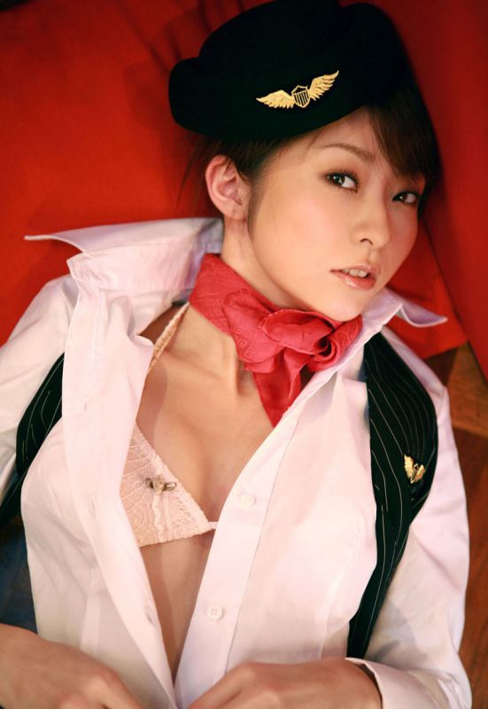 空姐制服丝袜美女私房高清写真