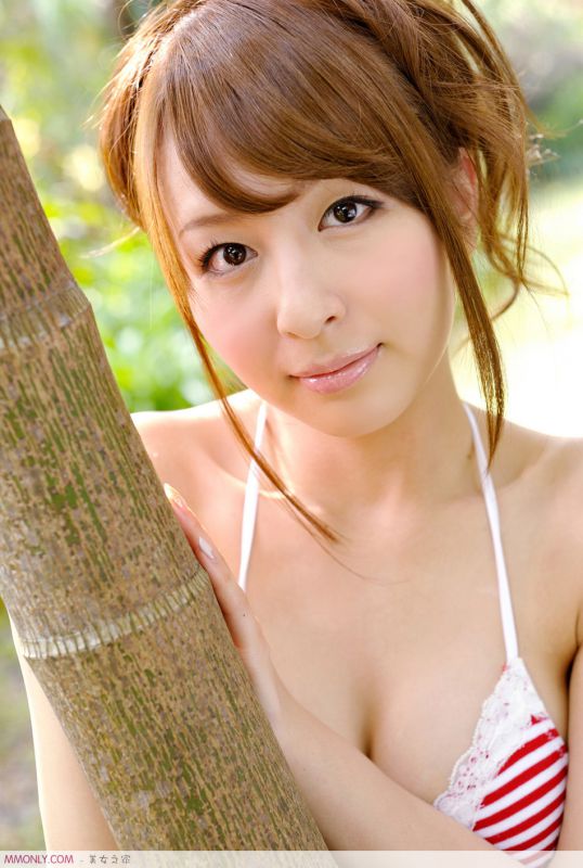 性感内衣美女小清新户外写真