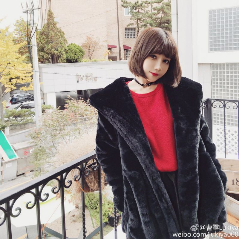 气质短发美女曹露冬日唯美写真合集