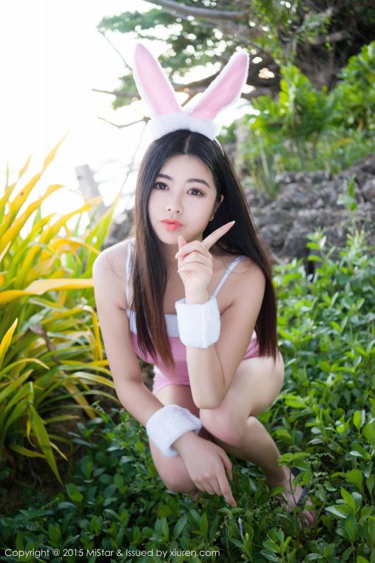 魅妍社兔女郎娜露Selena户外性感写真集