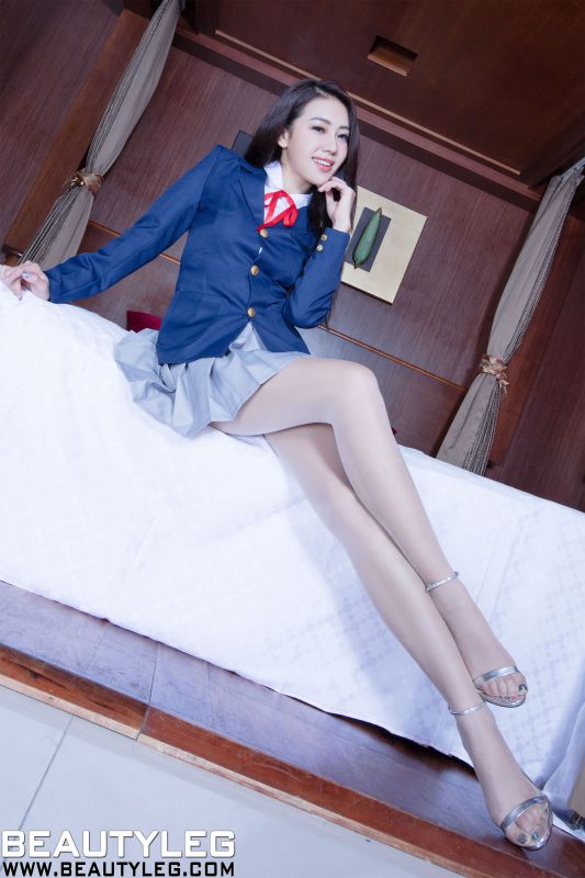 Beautyleg旗袍尤物Jennifer黑丝袜诱惑