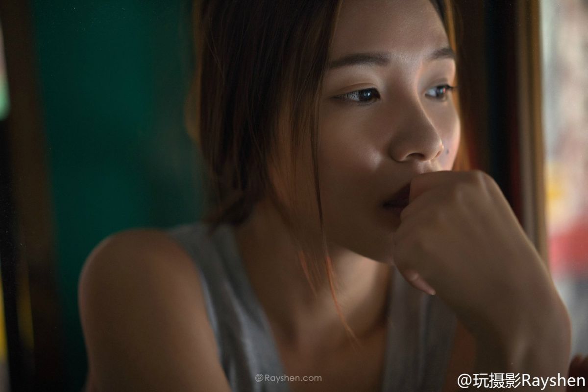 清纯短发女生何欢mandy迷人私房照