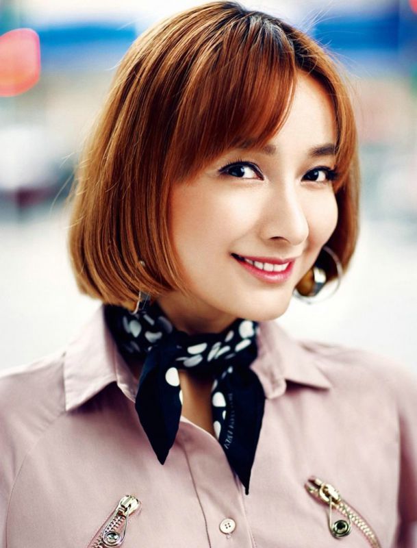 金发美女吴昕时尚写真合集
