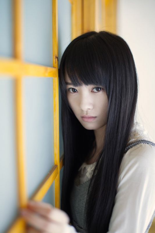 清纯气质黑长直学生妹子唯美写真