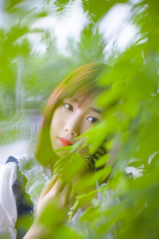90后清纯小萝莉可爱迷人写照