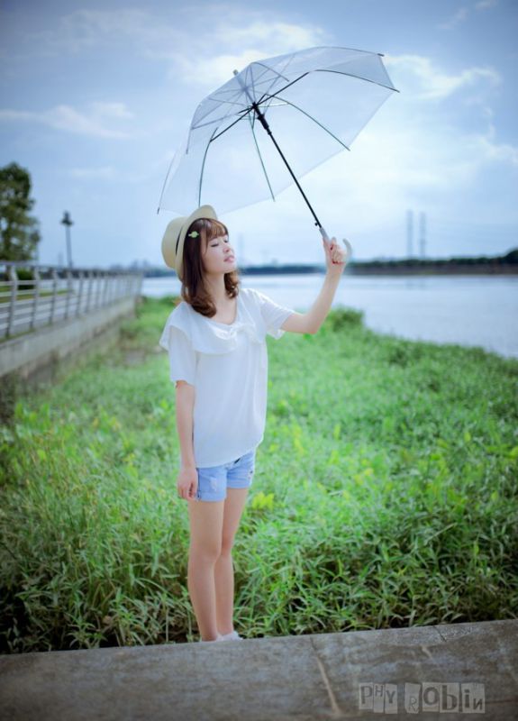 小清新热裤美女户外唯美写真集