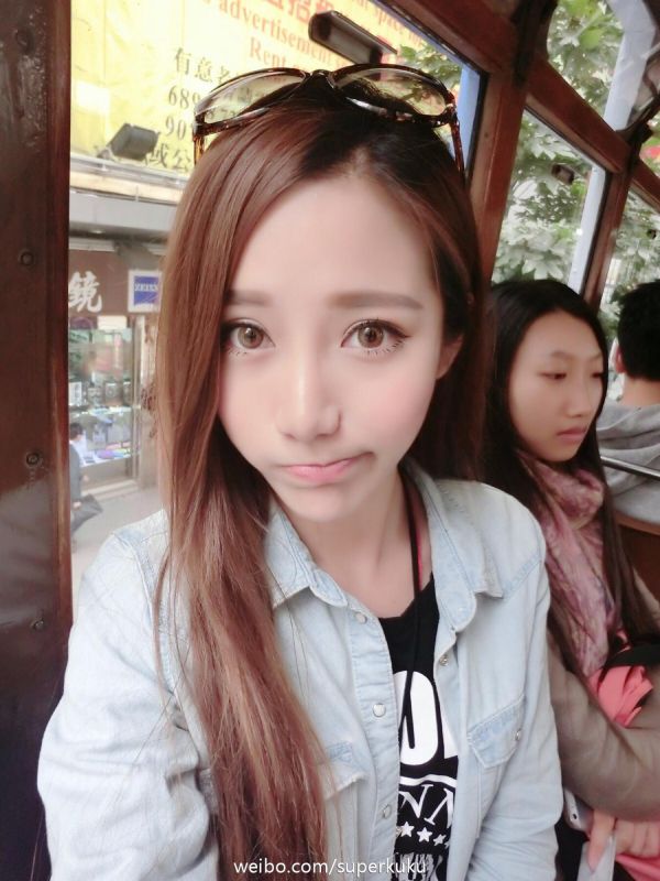 甜美系女生洪毓Kuku自拍写真图片