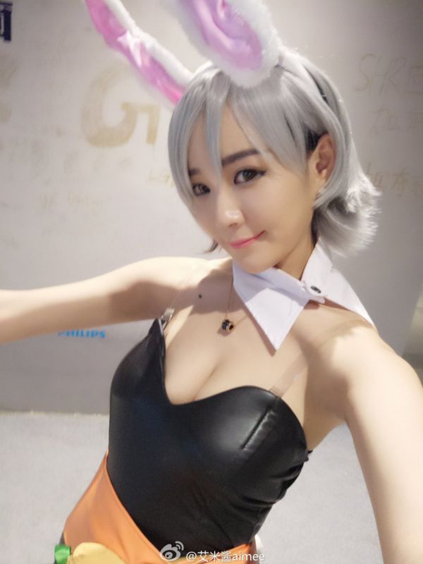游戏美女主播艾米酱aimee自拍高清合集