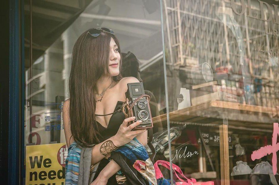 台湾美女主播Victoria维多自拍图片