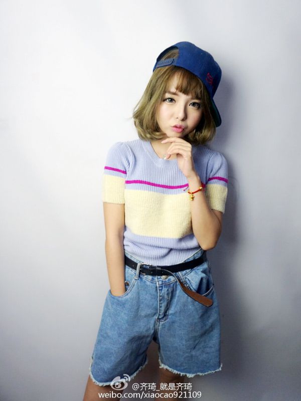 大眼睛美女齐琦私拍美图大全