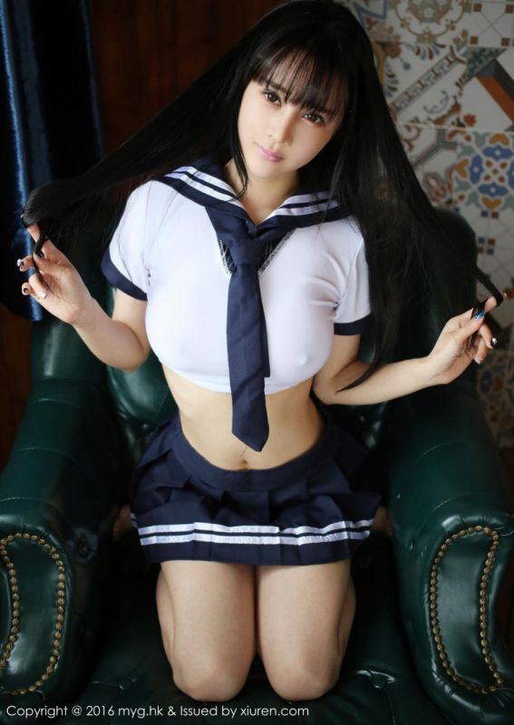 美媛馆网络美女主播蔡文钰Angle巨乳诱惑私房照