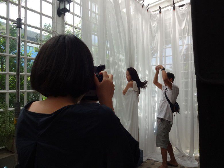 花旦美女陈滢半透明的舞娘写真集