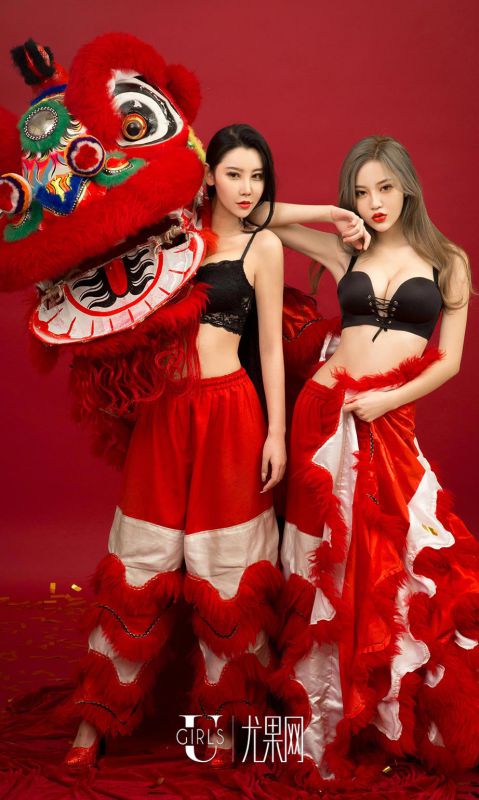 90后女模特宁然&Mikka&施诗新年性感特辑