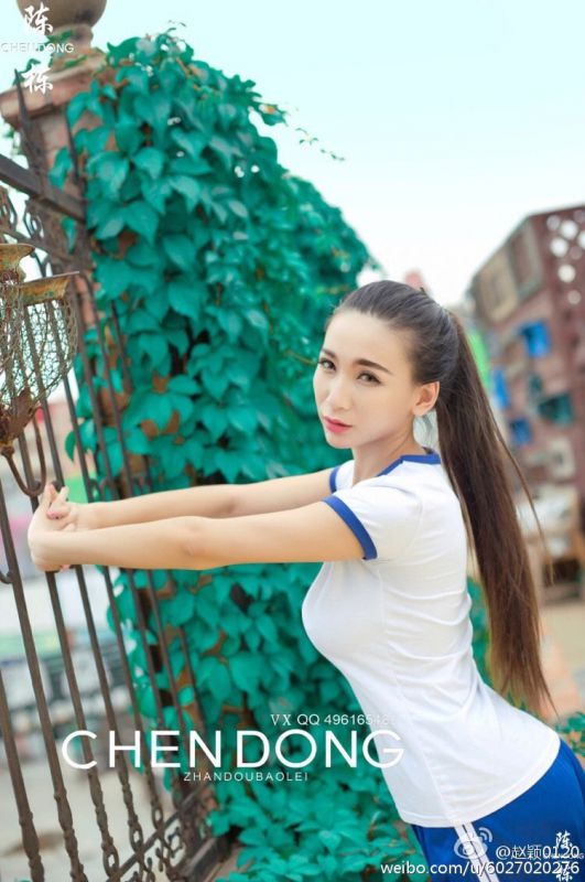 90后美女模特赵颖小清新写真图片