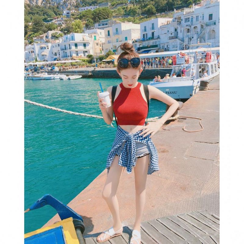 空灵美女粘婉柔唯美外拍图片
