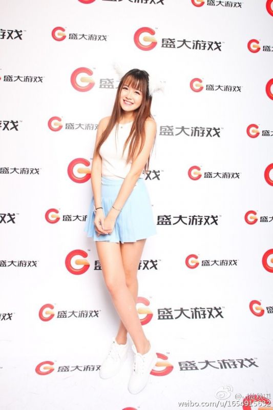 游戏展览美女司徒秋思微博美图合辑