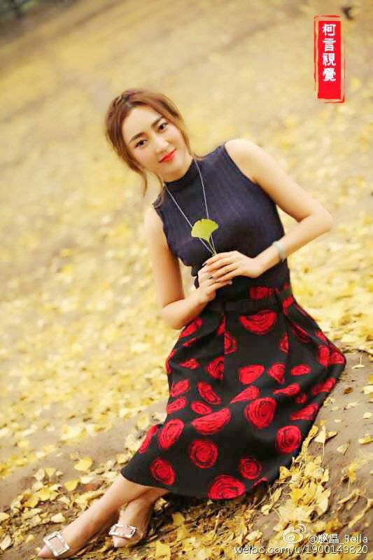内地女平面模特赵晶Bella户外唯美写真