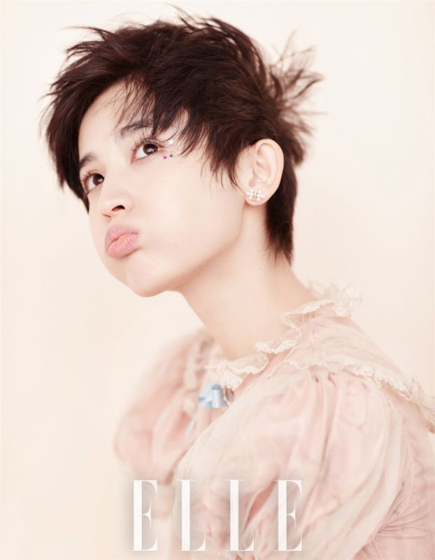 新疆美女古力娜扎《ELLE》三月刊写真