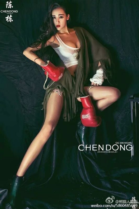 拳击宝贝美女潘茉莉pml高清摄影写真