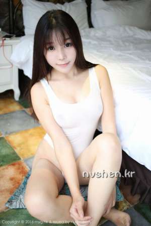美媛馆90后美女主播芝芝Booty性感私房照