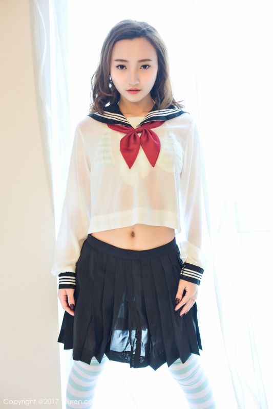90后美女模特翟奥奥性感私房照图片