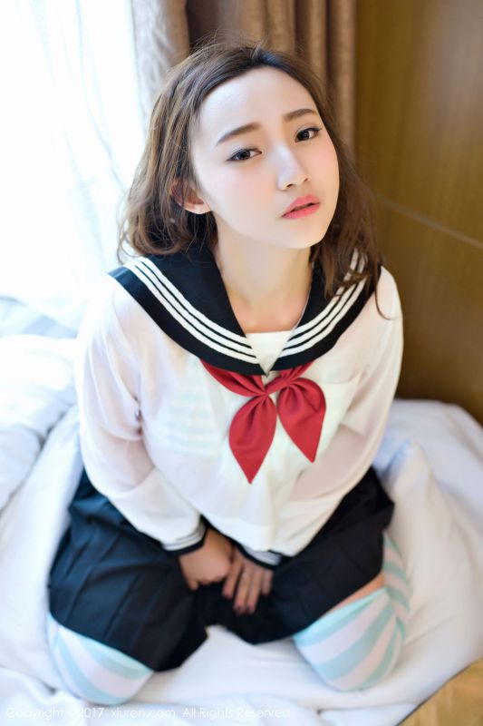 90后美女模特翟奥奥性感私房照图片