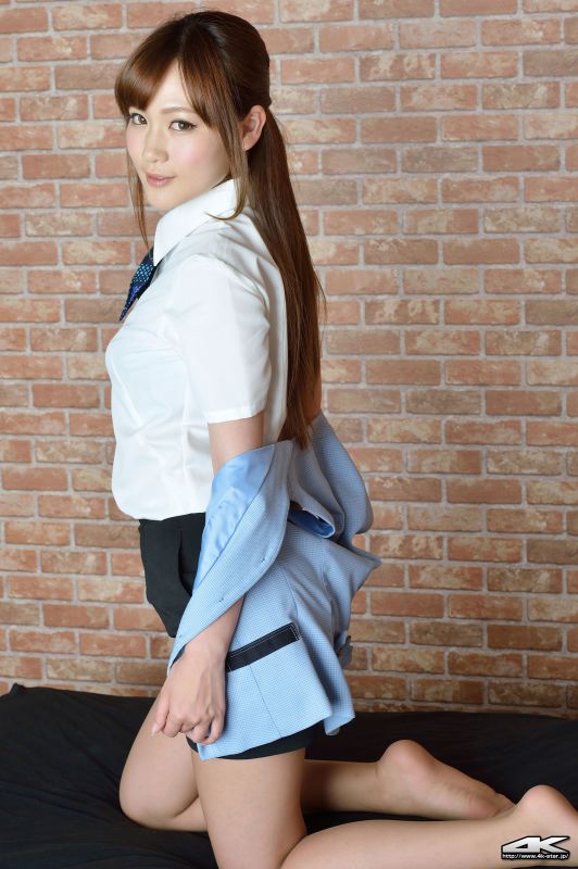 4K-STAR制服装美女千~悠M摄影写真图片