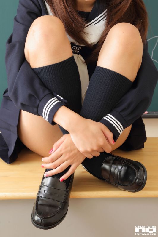 日本学生妹市蛑i教室制服摄影图片