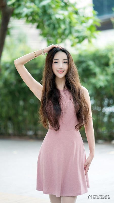 清爽妹子冬雪俐高清养眼摄影图片