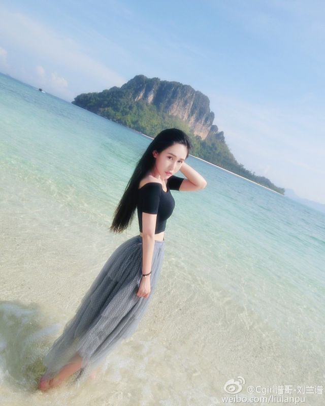 小蛮腰美女刘兰谱清纯私拍图片