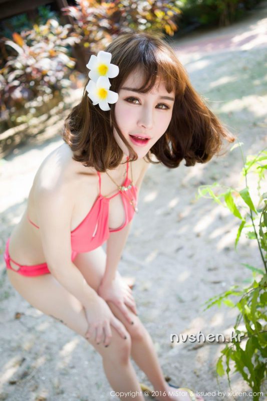 魅妍社平面模特儿Cheryl青树比基尼旅拍图片