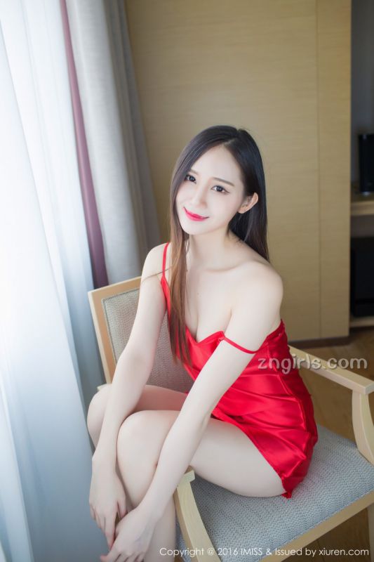爱蜜社长发飘逸美女SISY思性感内衣图片